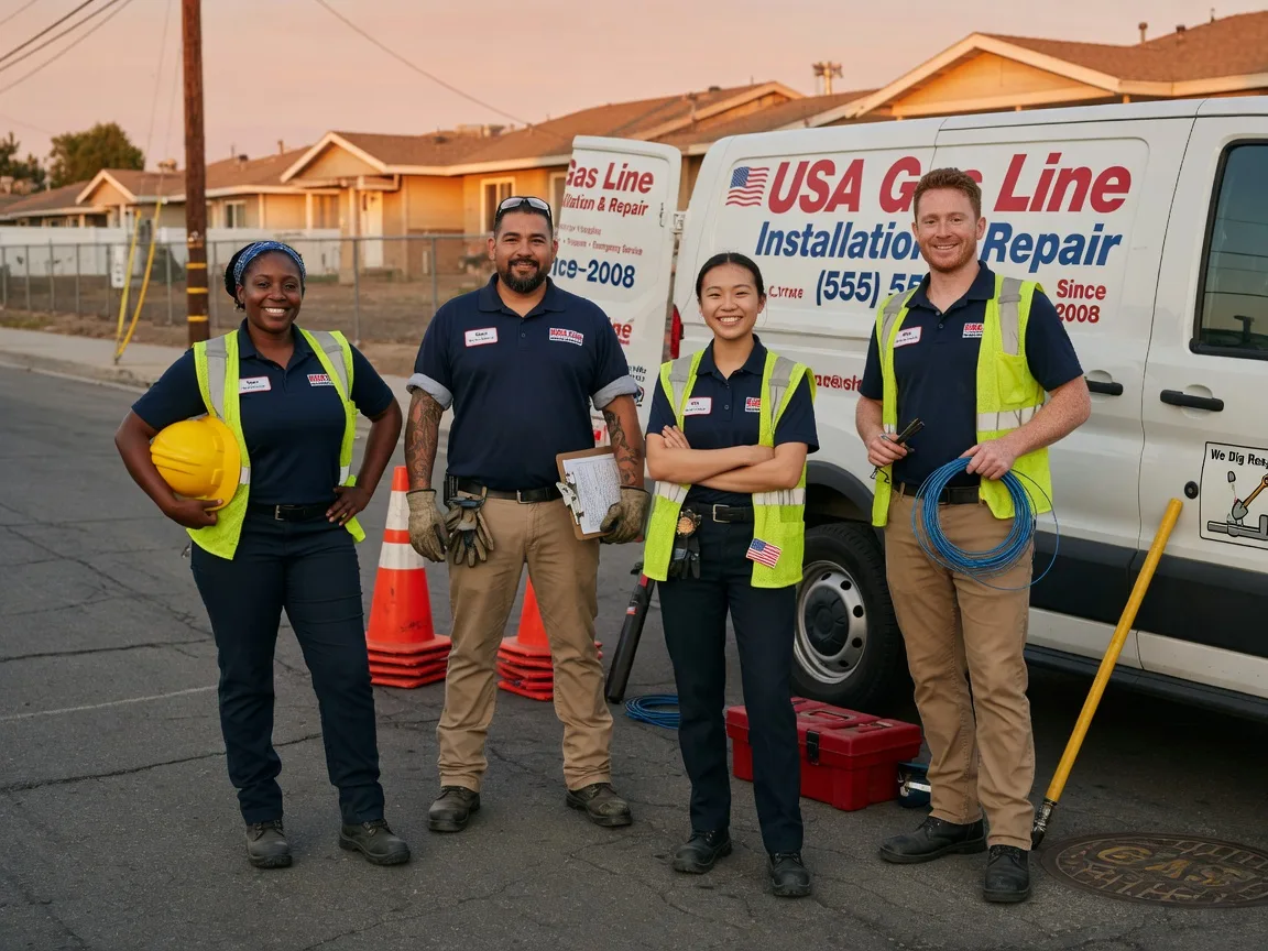 Gas Line Installation company in Falkland, NC